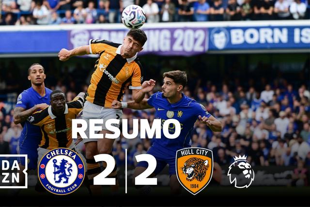 Chelsea volta a desiludir contra Hull surpreendente (resumo)