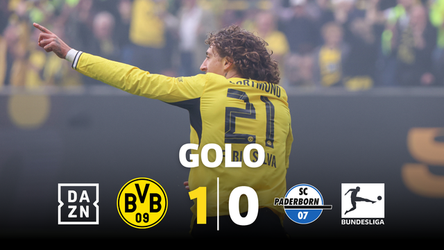 Cinco minutos bastaram para Fábio Silva colocar o Dortmund na frente