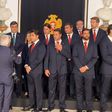Seleção de râguebi recebida no Palácio de Belém