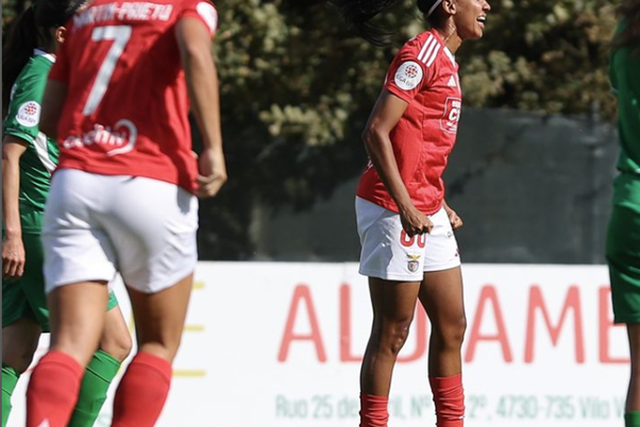Líder Benfica goleia em Vila Verde