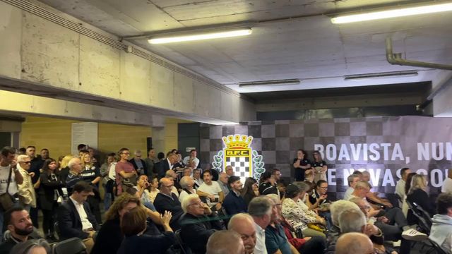 Boavista: o ambiente na apresentação da candidatura de Filipe Miranda