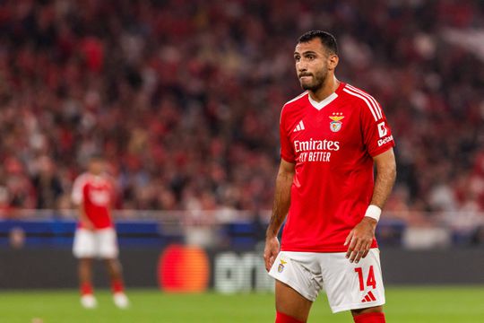 Grego do Benfica emocionado