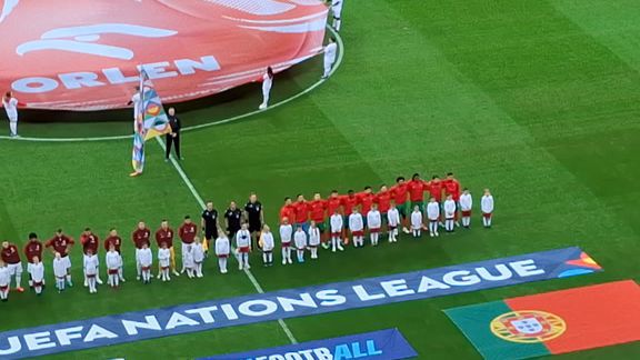 Assim soou 'A Portuguesa' em Varsóvia