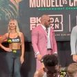 O padrinho McGregor não faltou à pesagem em Marbella