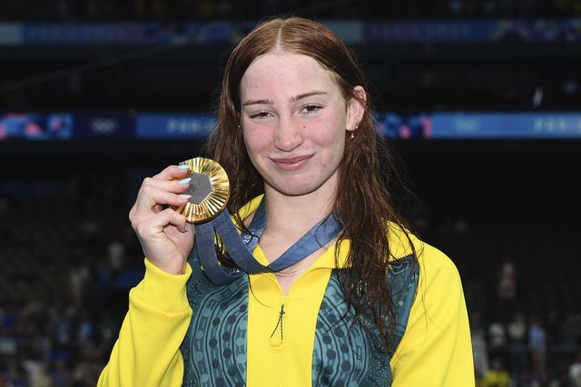 Mollie O’Callaghan conquistou a medalha de ouro nos 200 m livres em Paris2024. IMAGO