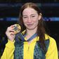 Mollie O’Callaghan conquistou a medalha de ouro nos 200 m livres em Paris2024. IMAGO