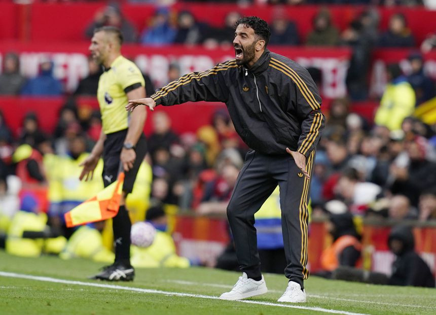 Ruben Amorim, treinador do Manchester United