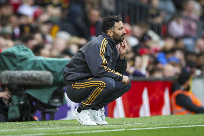 Ruben Amorim, treinador do Manchester United