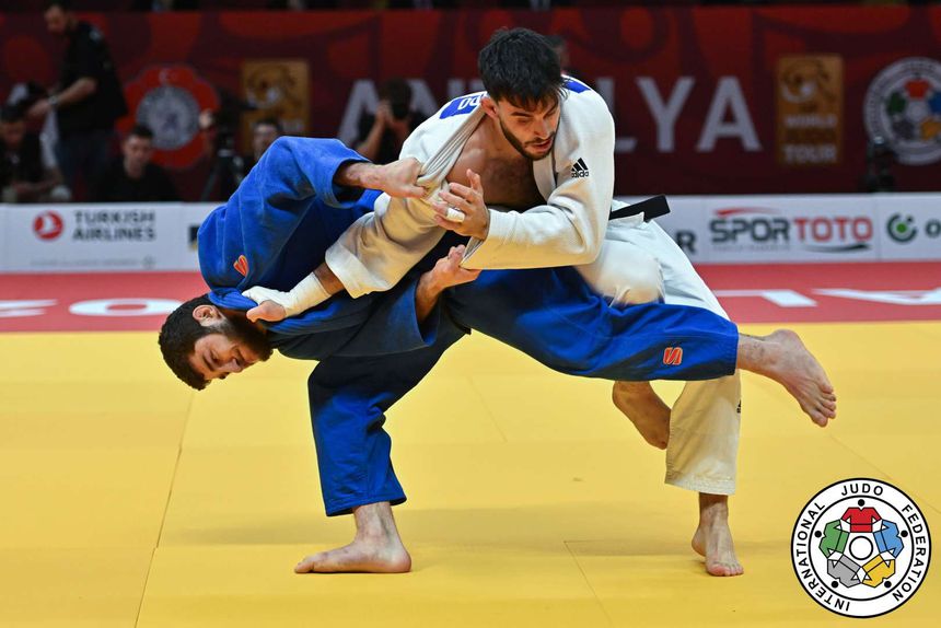 O judoca português conquiatou a medalha de prata em Espanha.
Foto Kulumbegashvili Tamara