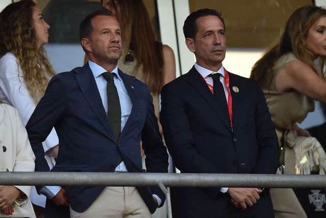 Frederico Varandas e Pedro Proença juntos na Supertaça - Foto: Miguel Nunes