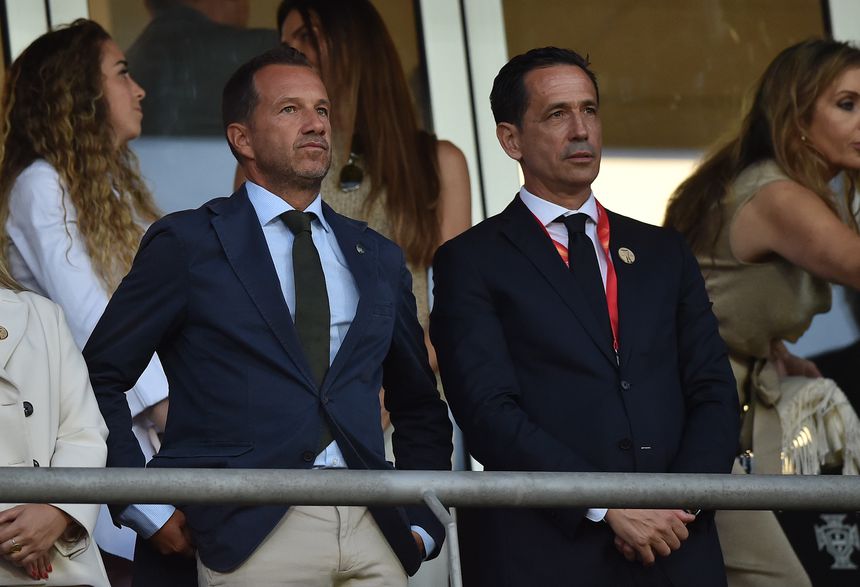 Frederico Varandas e Pedro Proença juntos na Supertaça - Foto: Miguel Nunes