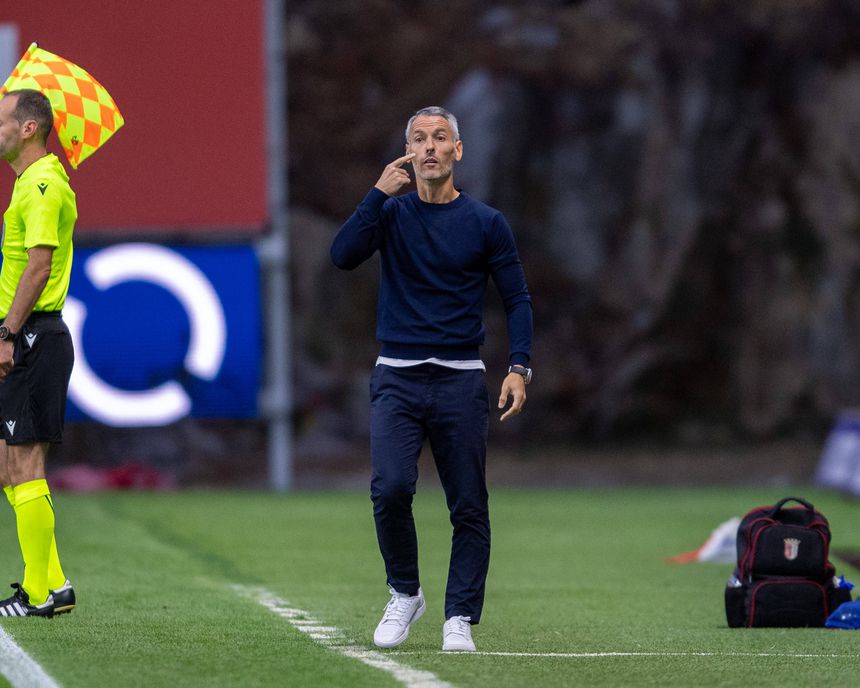 Carlos Vicens, treinador do SC Braga