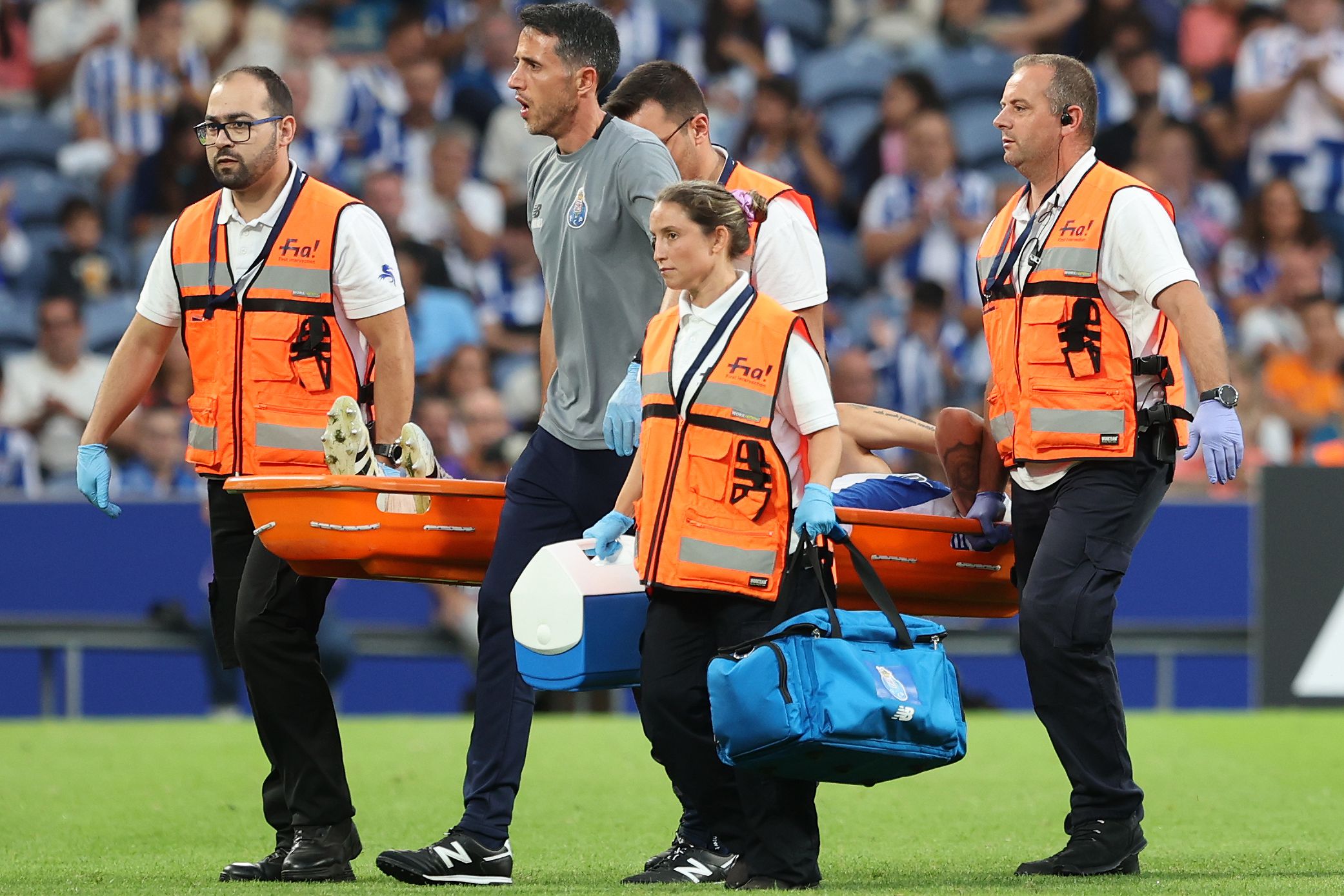Haverá sempre acidentes, como recentemente sucedeu com Neuhén Pérez (na foto), mas hoje é possível prevenir — e muito — a ocorrência de lesões no desporto. Foto: Catarina Morais/KAPTA +