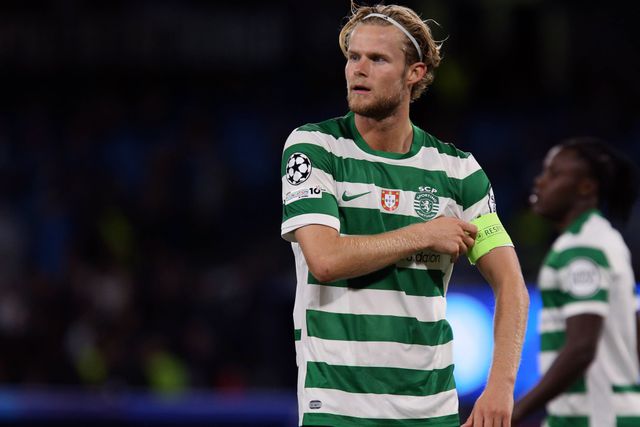 Morten Hjulmand, capitão do Sporting - Foto: IMAGO