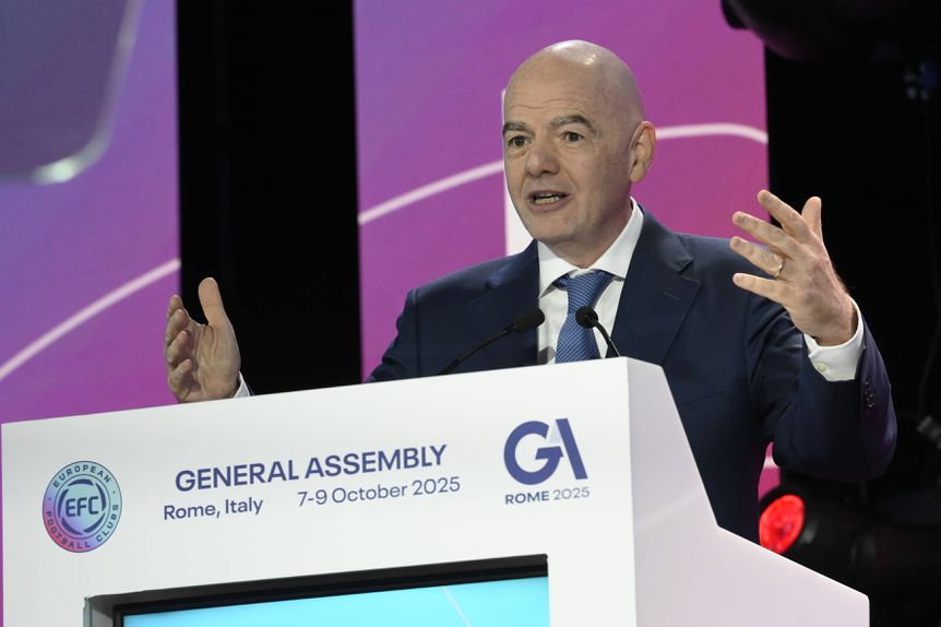 Gianni Infantino, presidente da FIFA