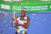 Coco Gauff conquistou o segundo torneio da temporada em Wuhan, na China. IMAGO