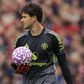 Senne Lammens, novo guarda-redes do Manchester United, de Ruben Amorim