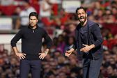 Mikel Arteta chegou ao Arsenal em dezembro de 2019, Ruben Amorim assumiu o Man. United em novembro de 2024 - Foto: IMAGO