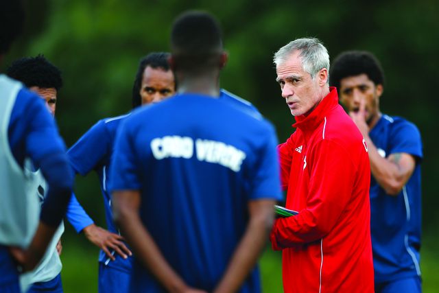 Rui Águas já foi selecionador de Cabo Verde e quer ver os Tubarões Azuis no Mundial - FOTO: RUI RAIMUNDO