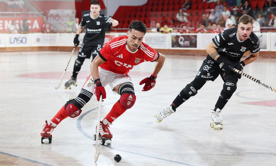 Gonçalo Pinto marcou um dos golos das águias - Foto: SL Benfica