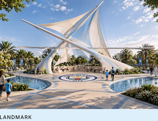 Residências Manchester City em Abu Dhabi - foto mancityyasresidences.ohana.ae