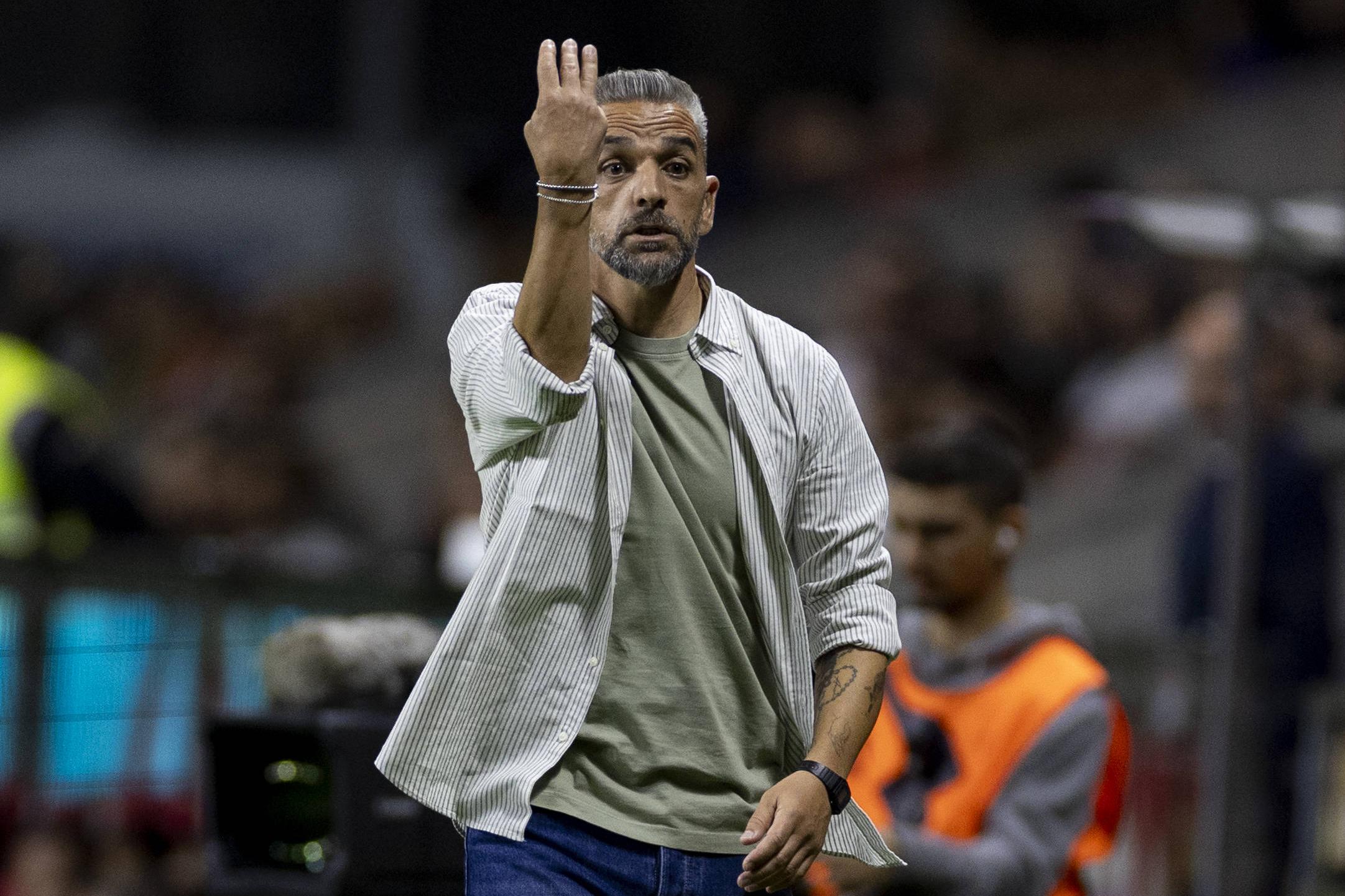 Rui Borges, treinador do Sporting