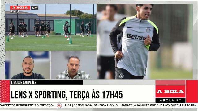 Sporting em Lens: «Há jogos onde é necessário arriscar»