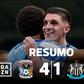 Newcastle goleado em Coventry no fecho da jornada