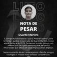 Amora de luto após morte de jogador de 13 anos