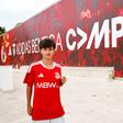 Vasco Silva, médio do Benfica - Foto: SL Benfica