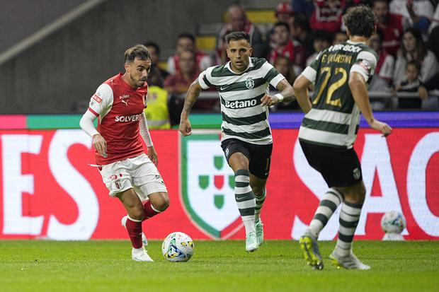 Zalazar lesionou-se depois de sair do banco para resolver o jogo em Braga - Foto: IMAGO