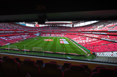 Imagem do Emirates Lounge no estádio da Luz - foto: A BOLA