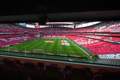 Imagem do Emirates Lounge no estádio da Luz - foto: A BOLA