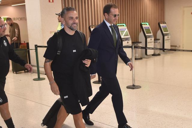 Rui Borges e Frederico Varandas lado a lado, sorridentes - Foto: A BOLA/Miguel Nunes
