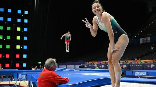 Trampolins: Portugal conquista a prata no all-around dos Mundiais