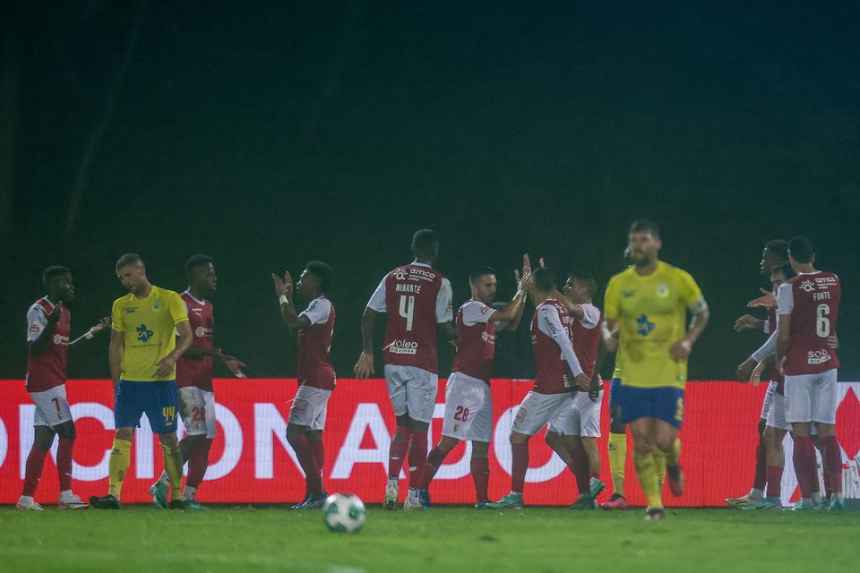 Estás perdoado, Djaló: SC Braga regressa às vitórias em Arouca