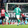 Eintracht de Buta recupera de 0-2 para 2-2 em Bremen