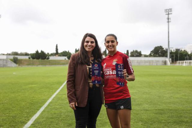 Kika Nazareth eleita melhor jogadora da Liga nos meses de Setembro e Outubro