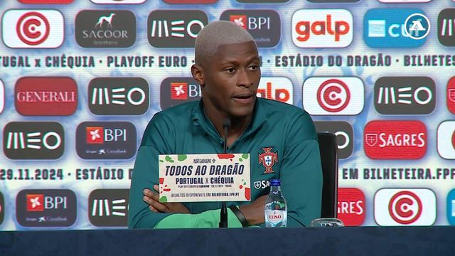 «Rúben Dias é um jogador importante para nós, um líder na defesa»