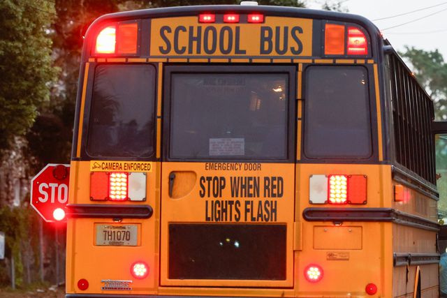 Transporte coletivo de crianças