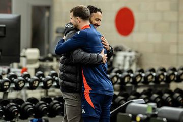 Fotogaleria: Ruben Amorim apresentou-se a jogadores do Manchester United