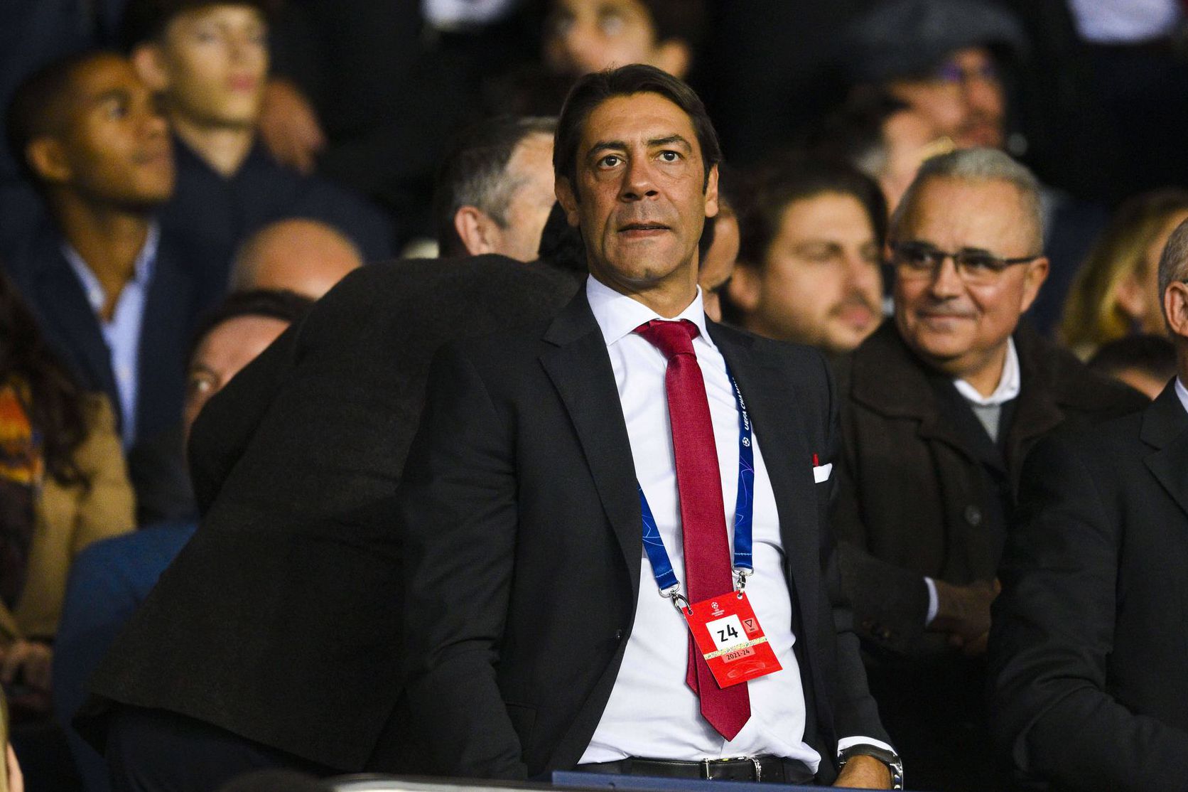 Rui Costa viu o Benfica empatar em casa diante do Casa Pia a dois golos, poucas horas depois de ser reeleito presidente — Foto: IMAGO