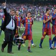 Joan Laporta e Messi