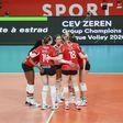 Benfica está e volta à Liga dos Campeões 50 anos depois. FOTO CEV