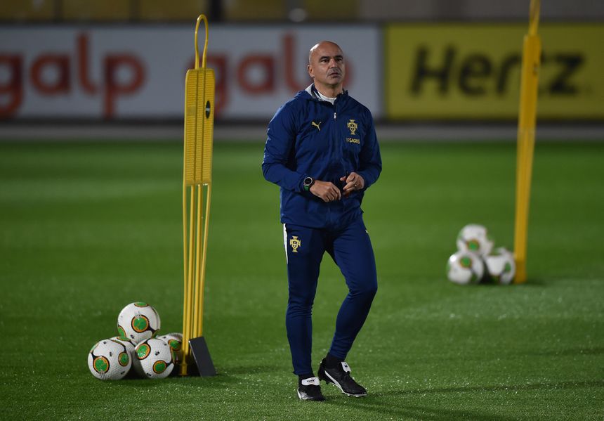 Roberto Martínez lidera a Seleção Nacional no jogo desta quinta-feira na República da Irlanda - Foto: Miguel Nunes