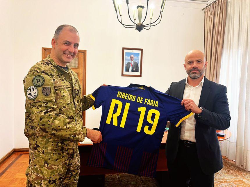 Dante Elizalde em visita especial - Foto: GD Chaves