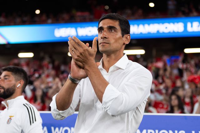 Ivan Baptista, treinador da equipa feminina do Benfica — Foto: IMAGO