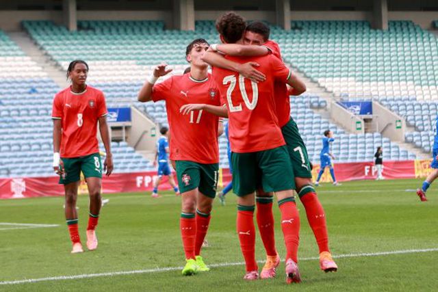 Sub-17 Portugal-Liechtenstein: lusos foram mesmo à dezena!