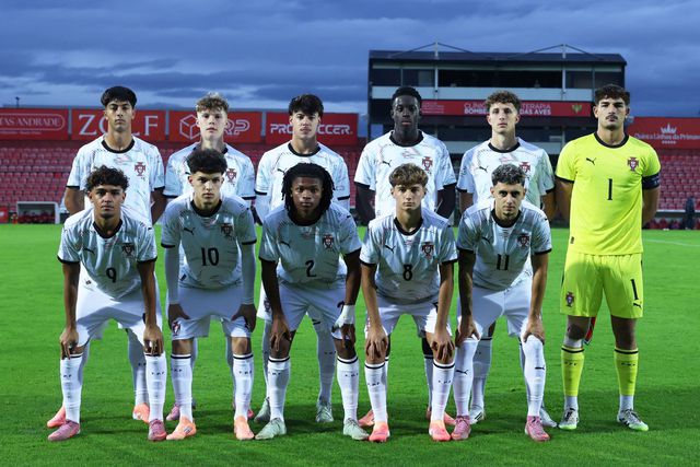Sub-19 Portugal-Estónia: quinas com 'falsa partida'