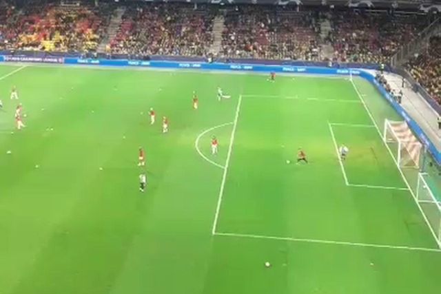 Benfica já aquece e sem chuva